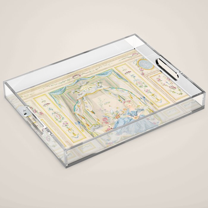 Marie Antoinette Petite Maison Acrylic Tray Gallery Image 1