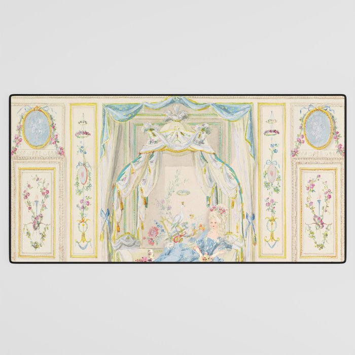 Marie Antoinette Petite Maison Desk Mat Gallery Image 3