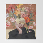 The Secret Garden Within 2 Throw Blanket Gallery Image 2
