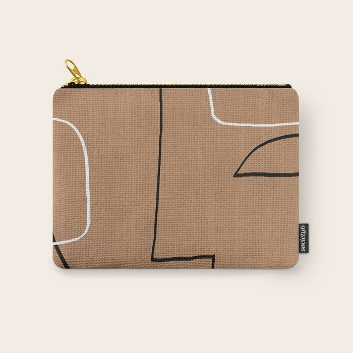 Abstract line art 40 Carry All Pouch Gallery Image 1
