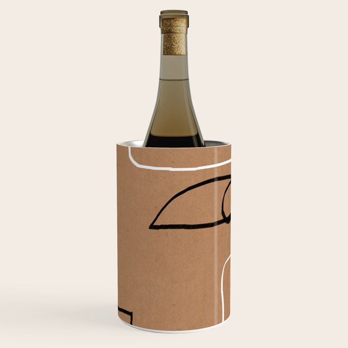 Abstract line art 40 Wine Chiller Gallery Image 3