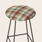 Timberland Gingham Plaid Cozy Heirloom Multi Stool Gallery Image 2