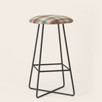 Timberland Gingham Plaid Cozy Heirloom Multi Stool Gallery Image 1