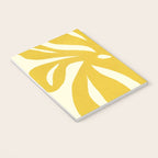 Abstract-botanical 29-yellow Notebook Gallery Image 3