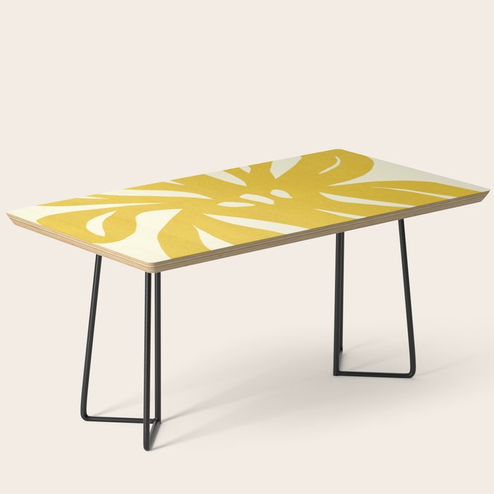 Abstract-botanical 29-yellow Coffee Table Gallery Image 1