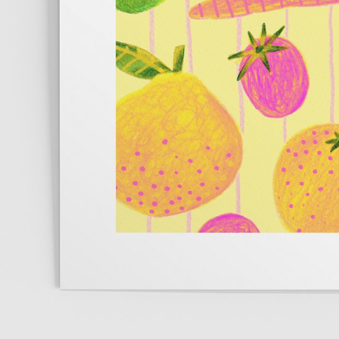 Kitchen Snacks & Apps in Butter Yellow Poster Gallery Image 3