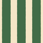 Simple Stripes Pattern - Deep Green Coffee Mug Gallery Image 2