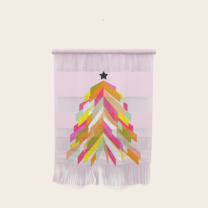 Rainbow Christmas Tree Wall Hanging Gallery Image 1