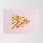 Rainbow Christmas Tree Rug Gallery Image 2