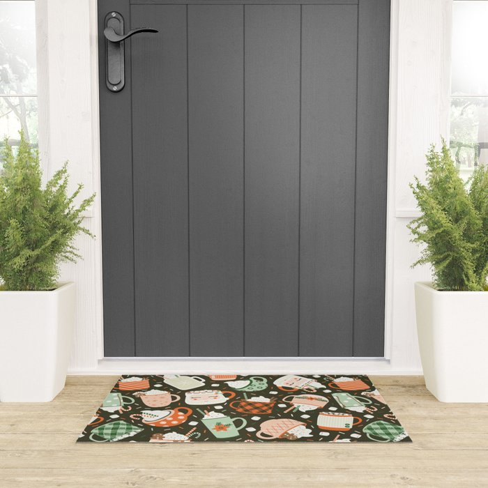 Christmas Cocoa Welcome Mat Gallery Image 3