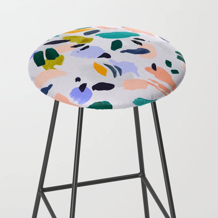 TERRAZZO BRUSHSTROKES Stool Gallery Image 2
