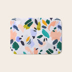 TERRAZZO BRUSHSTROKES Bath Mat Gallery Image 1