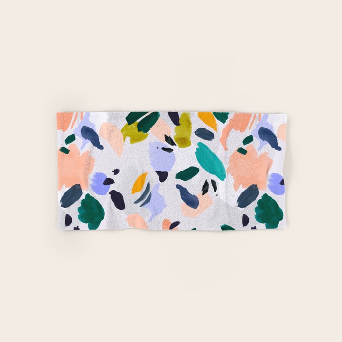 TERRAZZO BRUSHSTROKES Towels Gallery Image 1