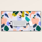 TERRAZZO BRUSHSTROKES Desk Mat Gallery Image 1