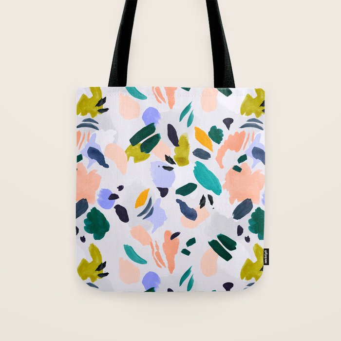 TERRAZZO BRUSHSTROKES Tote Bag Gallery Image 1