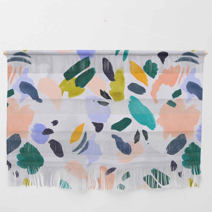 TERRAZZO BRUSHSTROKES Wall Hanging Gallery Image 1