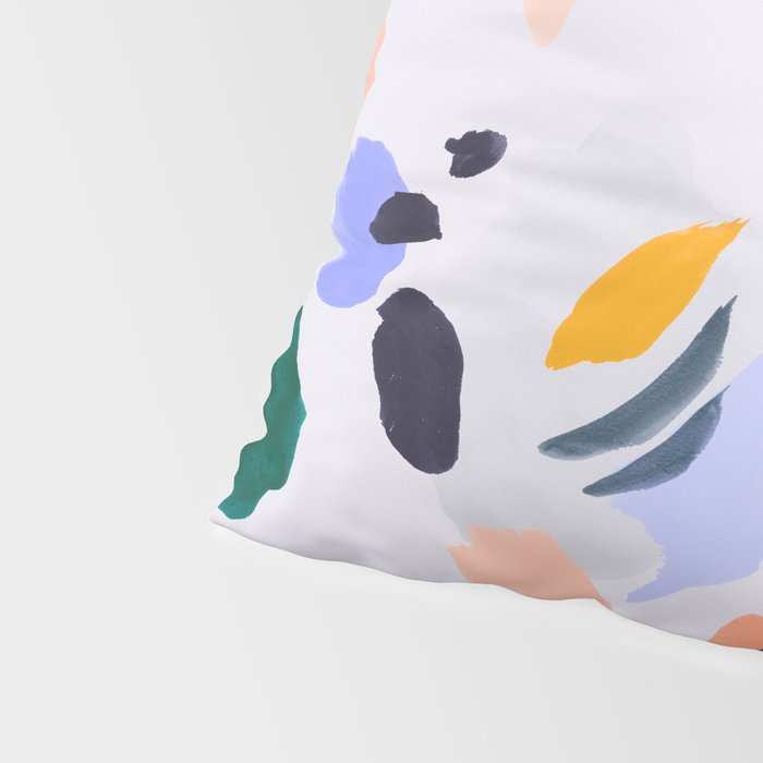 TERRAZZO BRUSHSTROKES Pillow Sham Gallery Image 4