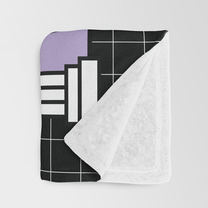 Apollo Vaporwave / greek god Throw Blanket Gallery Image 3