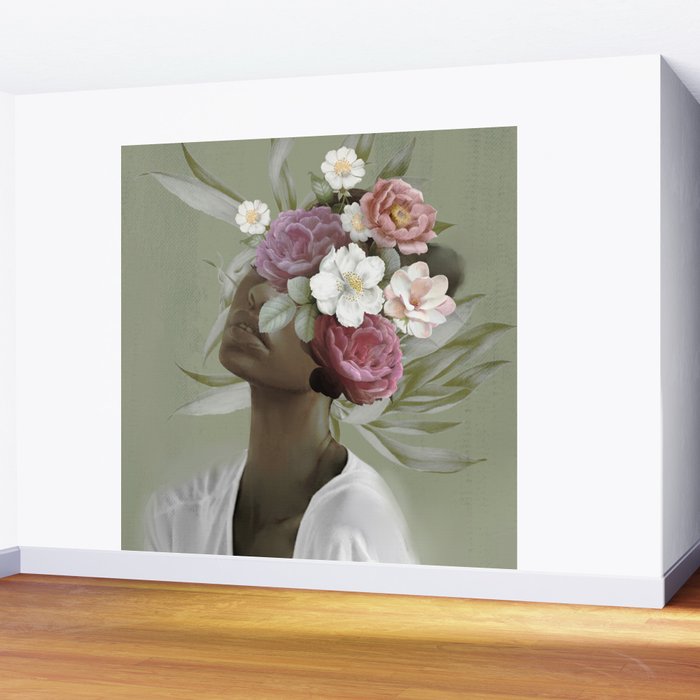 Bloom 9 Wall Mural Gallery Image 2