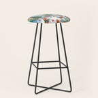 Christmas Dogs in the City Park Stool Gallery Image 1
