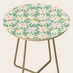 Spring daisies - green Side Table Gallery Image 2