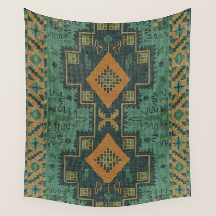 Bohemian Artwork Wall Tapestry Gallery Image 1