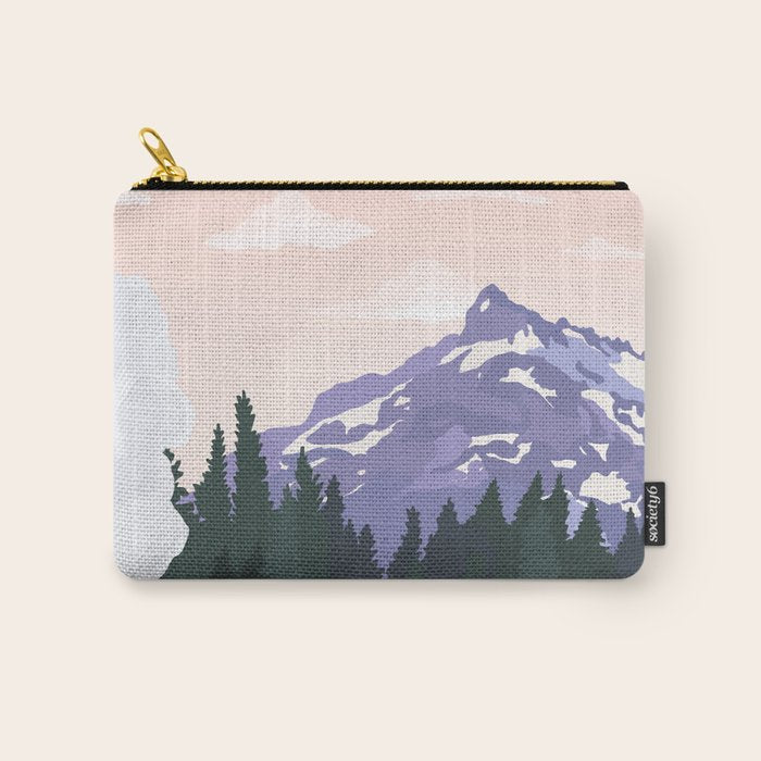 Yellowstone National Park Carry All Pouch Gallery Image 1