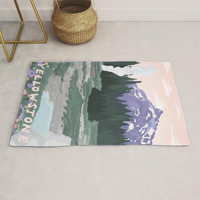 Yellowstone National Park Rug Gallery Image 1