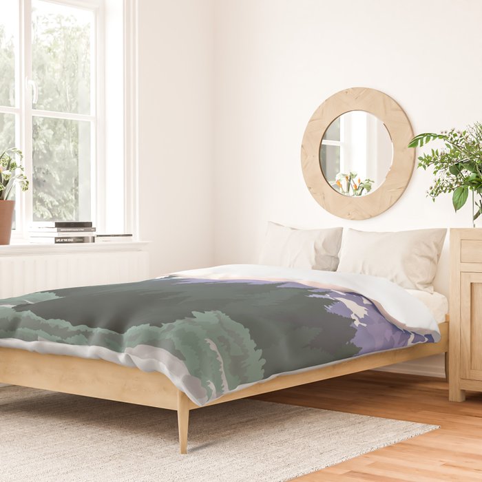 Yellowstone National Park Duvet Cover Gallery Image 2