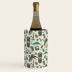 Tiki Party - Ivory Aqua Wine Chiller Gallery Image 2