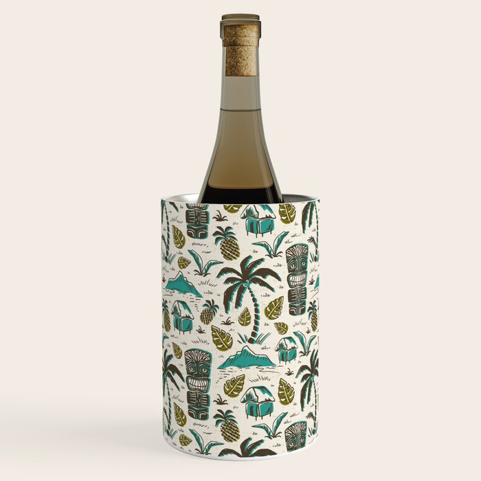 Tiki Party - Ivory Aqua Wine Chiller Gallery Image 3