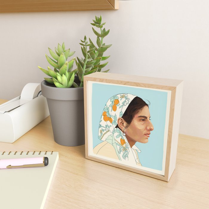 Citrus Woman Mini Art Print Gallery Image 2