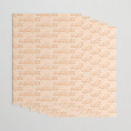 Sunshine - peach and copper  Wrapping Paper Gallery Image 3
