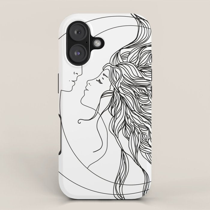 Sun and Moon II iPhone Case Gallery Image 1