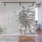 Sun and Moon II Wall Mural Gallery Image 1