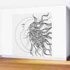 Sun and Moon II Wall Mural Gallery Image 2