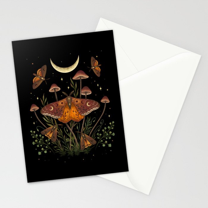 Autumn Light Underwing Stationery Card Gallery Image 2