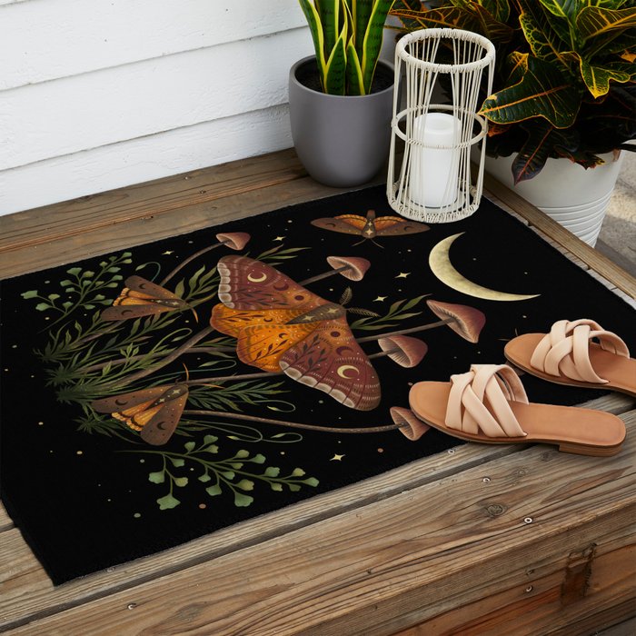 Autumn Light Underwing Outdoor Rug Gallery Image 2