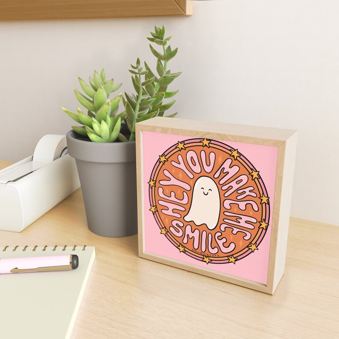 You Make Me Smile Mini Art Print Gallery Image 2