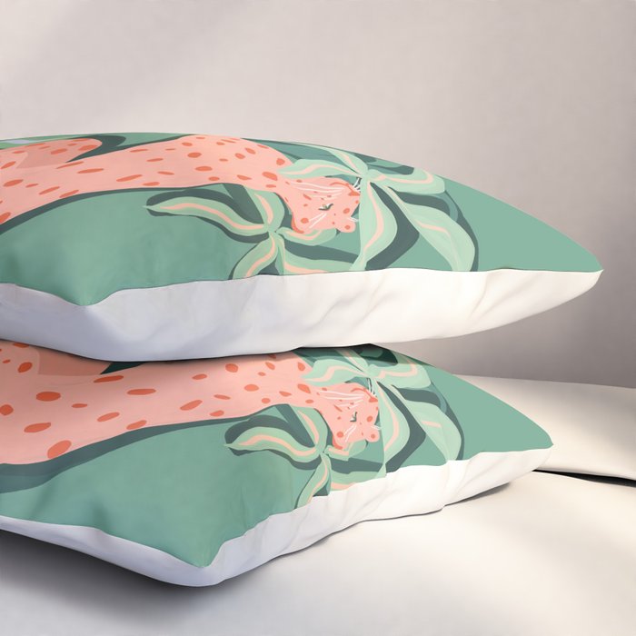 Wild Blush Cheetahs Pillow Sham Gallery Image 3