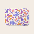 sea slug - pastel Bath Mat Gallery Image 1