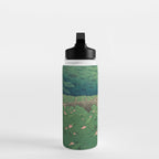 Lotus Pond At Benten Shrine, Shiba By Kawase Hasui - Vintage Japanese Woodblock Print Art Water Bottle Gallery Image 3