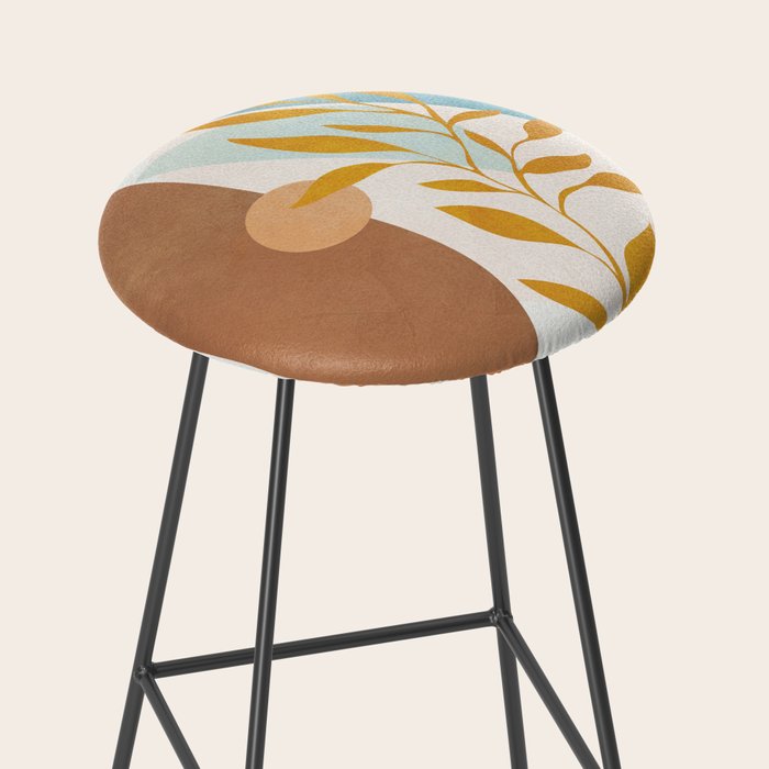 Soft Abstract Shapes 01 Stool Gallery Image 2