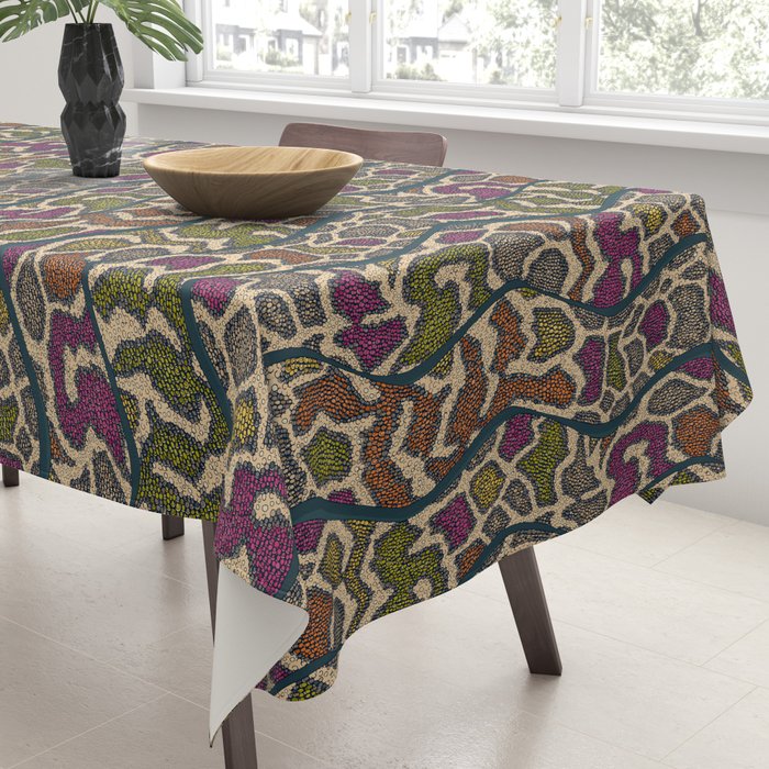 boa wave Tablecloth Gallery Image 3