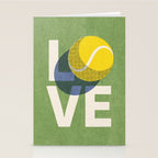 BALLS - Love Tennis - Grass Court Stationery Card Gallery Image 2