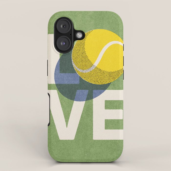 BALLS - Love Tennis - Grass Court iPhone Case Gallery Image 1