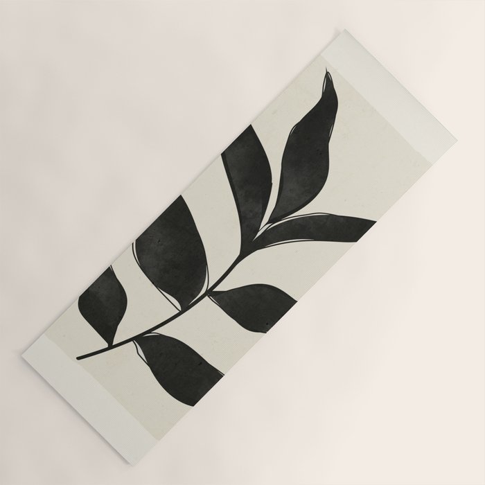 minimal plant 11 Yoga Mat Gallery Image 1