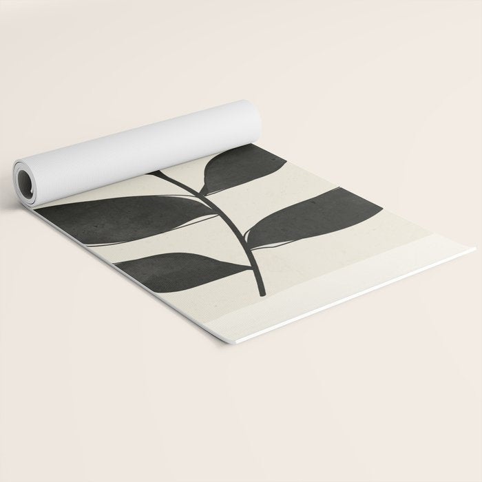 minimal plant 11 Yoga Mat Gallery Image 2