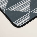 Abstract Tides . Navy Desk Mat Gallery Image 4