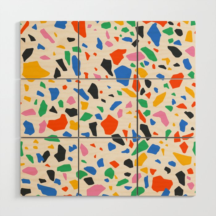 Terrazzo: Bauhaus Edition Wood Wall Art Gallery Image 1